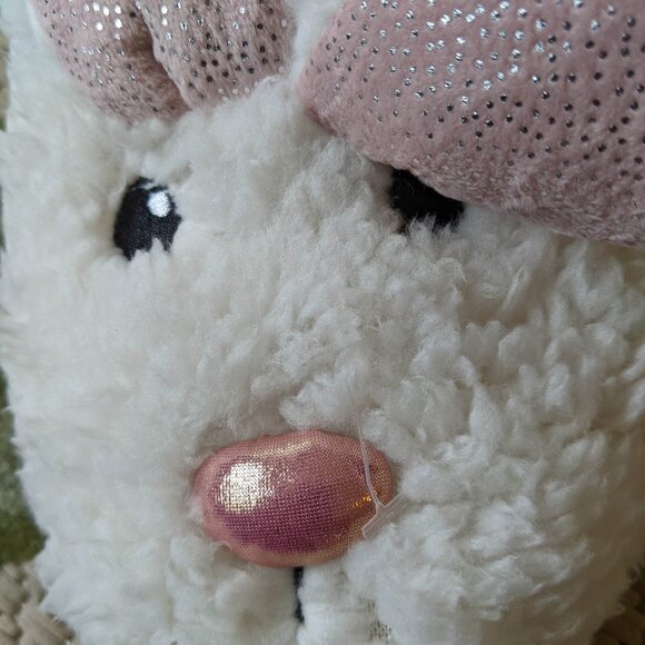 Dearfoams Bunny Slippers, NEW,  Women's Size M (7-8) - Picture 1 of 5